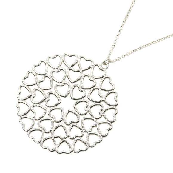 TIFFANY Silver Heart Necklace